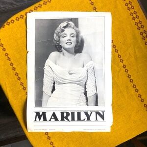 Vintage Marilyn Monroe Poster